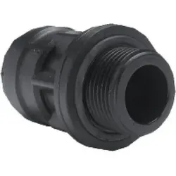 Aircraft 2153232 Gerader Einschraubsteckverbinder (POM) 32 mm AD / G1'' AG