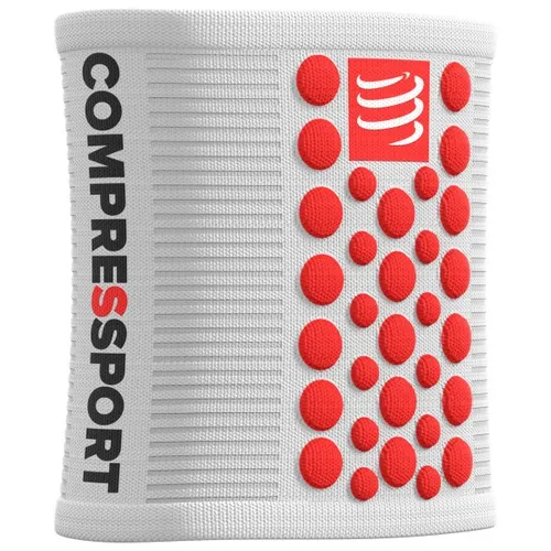 Compressport - Sweatbands 3D.Dots - Schweißband Gr One Size grau