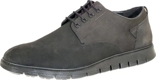 Clarks Herren Trackflex Path Sneaker - Bequemer Black Nubuck in Größe 41.5 EU - Herren-Sneaker mit innovativen Cushion Plus Technologien für höchsten Tragekomfort und Dämpfung bei jedem Schritt.