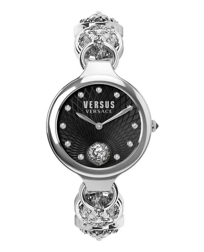 Versus Versace  Pigalle S27020017 Damenuhr Edelstahl Silber Schwarz Armbanduhr