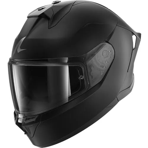 Shark Skwal Cup Integralhelm - Matt-Schwarz - L - Sportlicher Integralhelm mit innovativem Heckspoiler für mehr Stabilität und aerodynamische Performance. Hochwertige Ausstattung und durchdachtes Belüftungssystem für ein angenehmes Fahrgefühl.