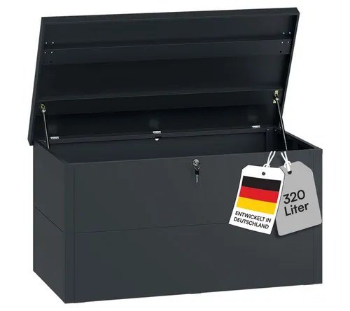 STEELSØN Auflagenbox Icarus in grau von STEELSØN