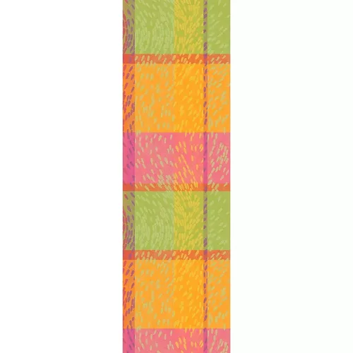Garnier Thiebaut Tischläufer Mille SOURCES BERLINGOT, 55 x 180 cm - Hochwertiger Tischläufer aus 100% Baumwolle, perfekt für kreative Tischgestaltungen. Vielseitig einsetzbar für Frühlingsfeste oder gemütliche Essensrunden.