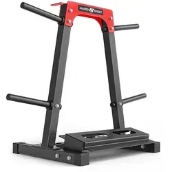 Hantelscheibenständer mit Stangenhalter MH-S207 von Marbo Sport