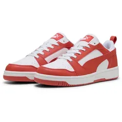 PUMA Rebound V6 Low Unisex Sneaker in rot von PUMA