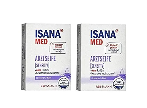 ISANA MED Arztseife sensitiv 2 Stück (2 x 100g)
