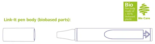 SCHNEIDER Malstift Schneider Fasermaler Link-It 1,0 electric-purple