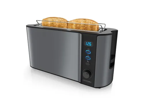 Arendo Toaster Edelstahl Langschlitz 1000 W von Arendo