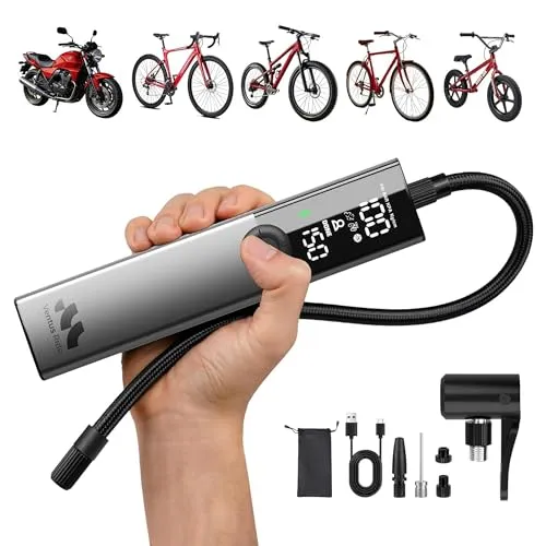 Woowind Ventus Ride Elektrische Fahrradpumpe, 150 PSI