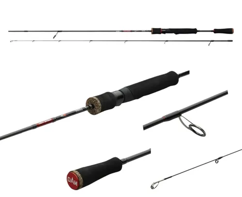 DAM Yagi Light Spoon 2,10m / 3-6g Spinnrute für Forellen - Angelruten mit hoher Sensibilität und idealer Wurfgewicht für präzises Angeln auf Forellen.
