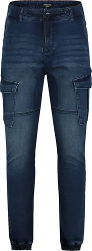 SUBLEVEL Jogger-Jeans mit Kordelzug und Cargotaschen Größe: 32W