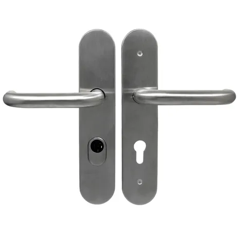 Produktbild Edelstahl Wohnungstür Schutzbeschlag 1586 U-Form WE-72mm ES1 Dr/Dr