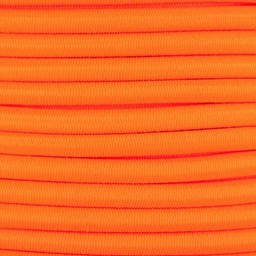 Gummikordel-Expanderseil-Rundgummi-Gummiseil, extra-stark in 5mm, neonorange