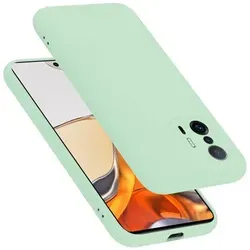 Cadorabo Schutzhülle für Xiaomi 11T / 11T PRO Hülle in Grün Handyhülle Case Cover TPU Etui