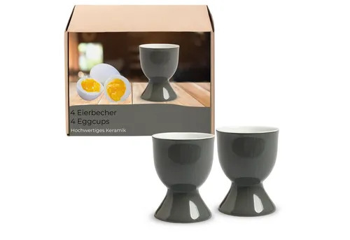 matches21 HOME & HOBBY Eierbecher, (4-tlg), Spülmaschinenfeste Eierhalter für Frühstückstisch