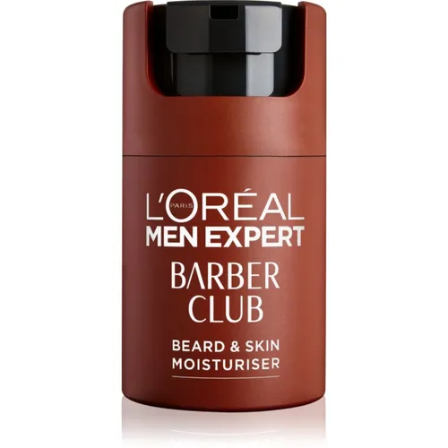 L’Oréal Paris Men Expert Barber Club Feuchtigkeitscreme für Gesicht und Bart 50 ml