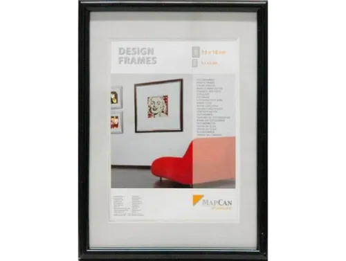 Produktbild Kunststoff Bilderrahmen Design Frames schwarz, 60 x 80 cm