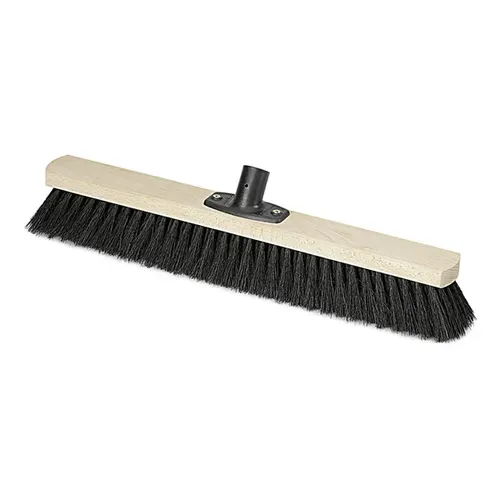 Nölle Power Stick Saalbesen Naturhaar 50 cm mit Power Stick, für den Innenbereich