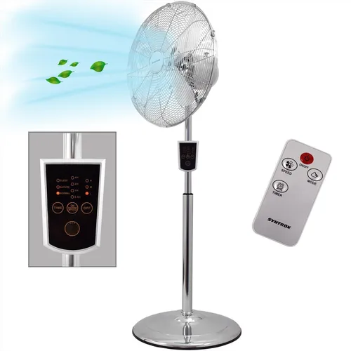 Edelstahl Ventilator Plinkad | Hochwertiger Standventilator für jeden Raum - Stand- & Tischventilatoren, elegantes Edelstahl-Design für stilvolle Kühlung und optimale Luftzirkulation.