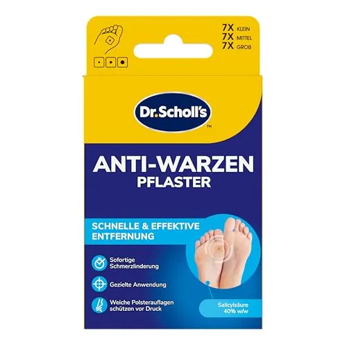 Dr. Scholl’s Anti-Warzen Pflaster (21 Stück)