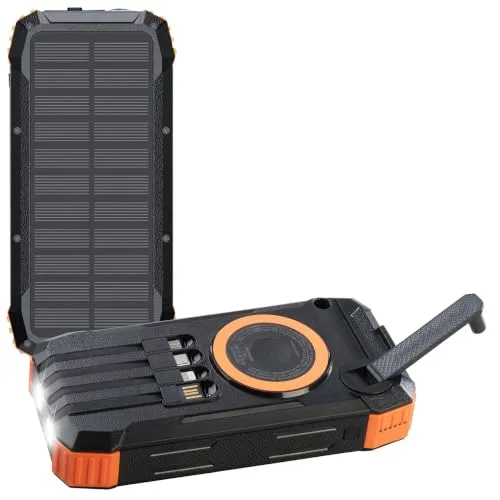 revolt Kurbel Dynamo-Powerbank 20.000 mAh