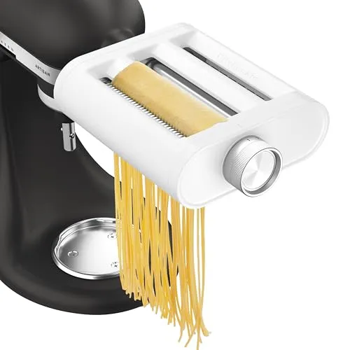 Produktbild KitchenAid 3-in-1 Nudelvorsatz 5KSM3PPA – Vielseitiges Zubehör für frische Pasta