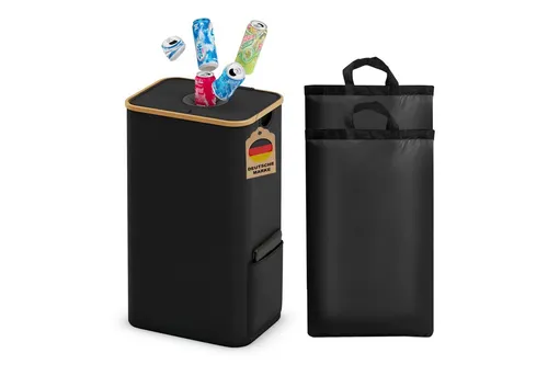 AdelDream Müllsackständer Pfandflaschen Sammelbehälter 100L - Müllsackständer für Pfandflaschen, 100L Volumen, robust und ideal für den Innen- und Außenbereich.