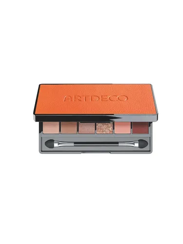 Artdeco - Iconic Eyeshadow Palette 1 - Sechs perfekt abgestimmte Lidschatten in verschiedenen Finishes für kreative Looks. Die sanfte Textur sorgt für eine einfache Anwendung und intensiven Farbauftrag. Mit praktischem Spiegel und Applikator – ein Must-Have für jedes Make-up!