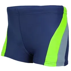 Aquarti Badeshorts Aquarti Jungen Badehose Schwimmhose Seitliche Paspel Kinder Badeshorts blau|grau|grün 164