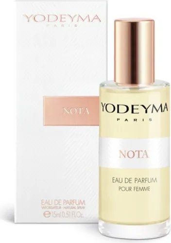 Yodeyma Nota Eau de Parfum Für Damen 15ml – blumig-frischer Duft mit Litschi, Magnolie und Jasmin, elegant und langanhaltend, französisches Parfum