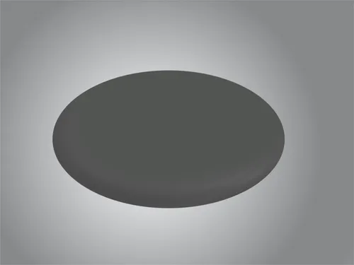 Systemceram Sink Cover Keramik Schiefer 090685 - Zubehör für Küchenspülen, elegante Abdeckung aus mattem Keramik in Dunkelgrau, sorgt für einen stilvollen Look und Schutz.