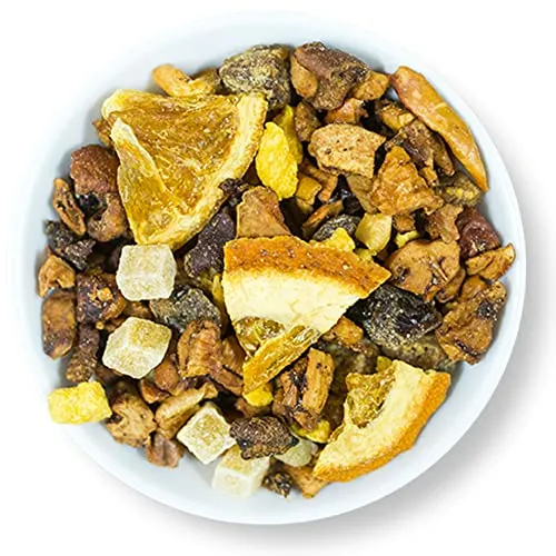 Frucht - Apfel-/Birnengarten Früchtetee - Lose Blatter - Fruchtig, Süßer Tee Mit Orangenecken, Ohne Konservierungsstoffe - 100 Gramm 1001