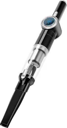 TurboTronic Akku Handstaubsauger - kabelloser Beutelloser Staubsauger, inkl. Ladestation und Zubehör für eine gründliche Reinigung