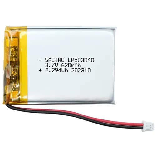 EFASO 503040 3.7V Akku 620 mAh, PCM, JST PH1.25-2P  Anki Cosmo