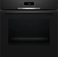 Bosch SET: HBA571BB3 Backofen & PVS811B16E Induktionskochfeld - Küchenherde-Set mit innovativer Pyrolyse-Selbstreinigung und integriertem Abzugsmodul. Perfekte Ergebnisse dank 3D-Heißluft und AutoPilot 10. Energieeffizienzklasse A+ für effizientes Kochen.