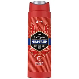 Old Spice® CAPTAIN 3in1 Duschgel 250 ml - Vielseitige Körperpflege - Körperpflegeprodukte mit erfrischendem Duft, ideal für Dusche, Shampoo und Rasur in einem Produkt.