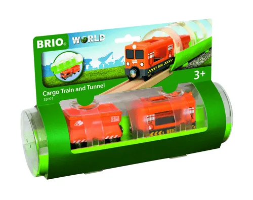 Tunnel Box und Frachtzug - BRIO World von BRIO
