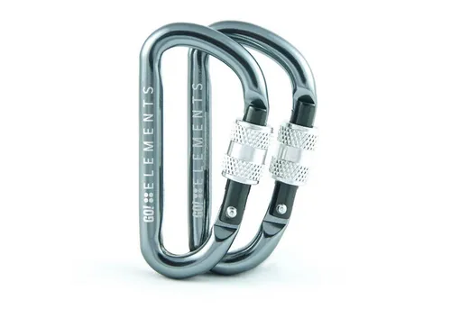 Karabiner Silber von GO!elements