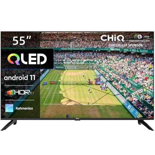 CHIQ 55 Zoll 4K UHD QLED Fernseher von CHiQ