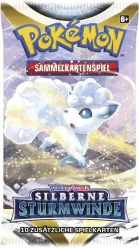 Pokémon Silberne Sturmwinde 5x Booster