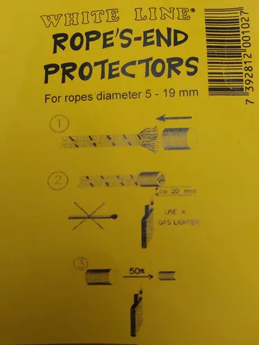 UltraGlozz Rope s End Schutzkappe Tauwerkendhülsen Seilendkappen Taklingshülsen