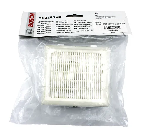 Ersatzteil HEPA-Filter Bosch BBZ 153HF HEPA-Filter für Bodenstaubsauger BSG6