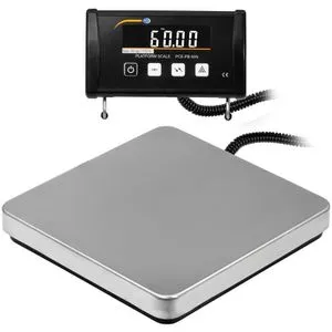 PCE PB 60N - Plattformwaage mit USB-Schnittstelle - Waage für präzise Messungen bis 60 kg, ideal für Versand und Lager mit bidirektionaler USB-Schnittstelle für einfache PC-Anbindung.