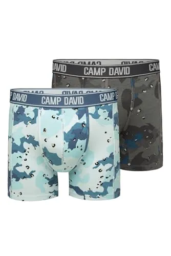 CAMP DAVID Boxershorts Set für Herren, Gr. XL von CAMP DAVID
