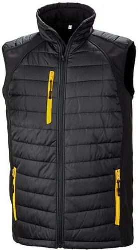 Result Funktionsweste Herren Black Compass Softshell Gilet