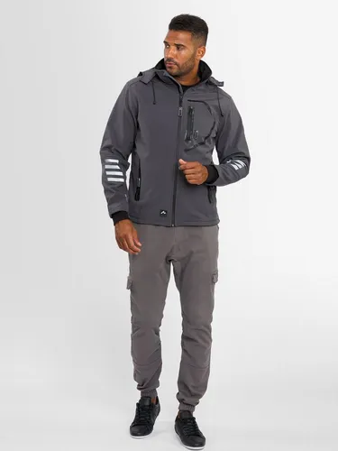 Arctic Seven Softshelljacke ASColori Outdoorjacke mit abnehmbarer Kapuze
