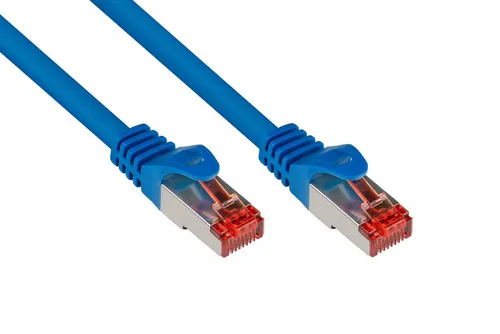 Kabelmeister Patchkabel Ethernet Netzwerkkabel, RJ45 Stecker gerade, RJ45 Stecker gerade (1500 cm)