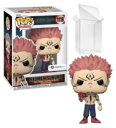 Produktbild Funko Jujutsu Kaisen POP & Buddy! Animation Vinyl-Figur Sukuna mit Herz 9 cm