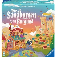 Ravensburger Die Sandburgen von Burgund - Kinderspiel - Gesellschaftsspiel für 2-4 Personen, fördert Kreativität und Teamarbeit, ideal für Kinder ab 5 Jahren.