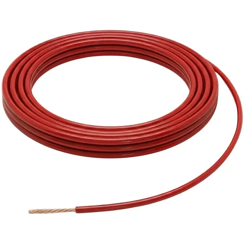 5m FLRY Fahrzeugleitung Rot 0,35mm² rund Kabel Litze KFZ Stromkabel